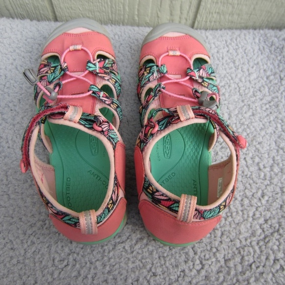 Keen Seacamp II cnx Girl's size 6  Tea/ Rose/ Peach Pearl Sandals Hiking,Outdoor - Picture 6 of 9